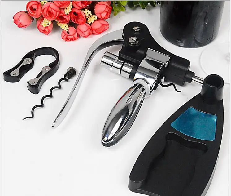 Хит продаж, набор открывалок для бутылок с красным вином в виде кролика, открывалка из нержавеющей стали с ножом для фольги, набор для вина
Хит продаж, набор открывалок для бутылок с красным вином в виде кролика, открывалка из нержавеющей стали с ножом для фольги, набор для вина