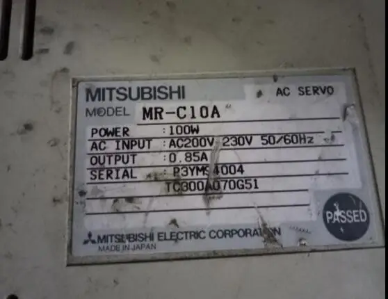 Servo pack MR-C10A , Used one , 90% appearance new , 3 months warranty in stock
Servo pack MR-C10A , Used one , 90% appearance new , 3 months warranty in stock