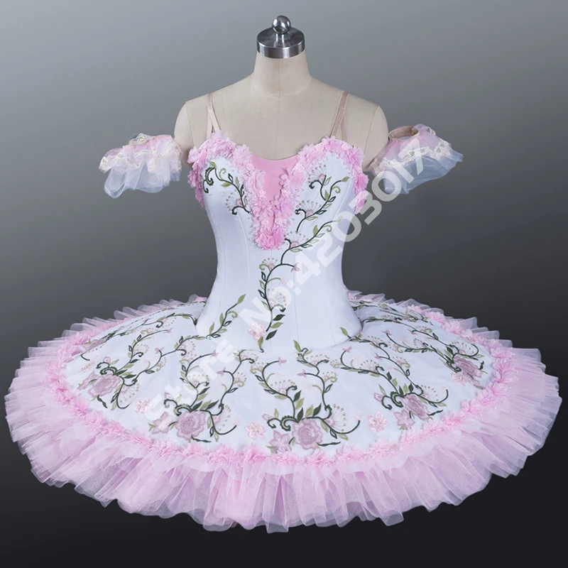 Flower Fairy Professional Ballet Tutu Pink Women Swan Dress Ballerina Dress Performance Ballet Dress Girls Ballet Skirt B1196
Flower Fairy Professional Ballet Tutu Pink Women Swan Dress Ballerina Dress Performance Ballet Dress Girls Ballet Skirt B1196