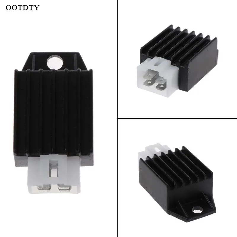 12V 4Pin Motorcycle Voltage Regulator Half-Wave Rectification For Buggie GY6 50cc 125cc 150cc Moped Scooter
12V 4Pin Motorcycle Voltage Regulator Half-Wave Rectification For Buggie GY6 50cc 125cc 150cc Moped Scooter