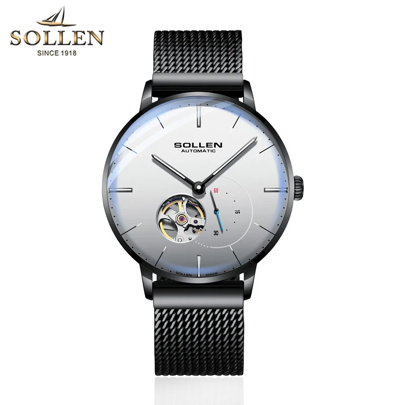 2018 Stainless steel Watch Mesh belt watch Auto Mechanical Watch Men Watch Top Brand Luxury Original Tourbillon Hollow Movement
2018 Stainless steel Watch Mesh belt watch Auto Mechanical Watch Men Watch Top Brand Luxury Original Tourbillon Hollow Movement