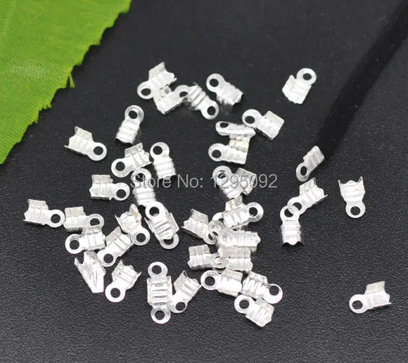 500Pcs Crimp End Beads Caps With Loop Alloy For Necklaces Jewelry DIY Making Findings 6.3x3.7mm
500Pcs Crimp End Beads Caps With Loop Alloy For Necklaces Jewelry DIY Making Findings 6.3x3.7mm