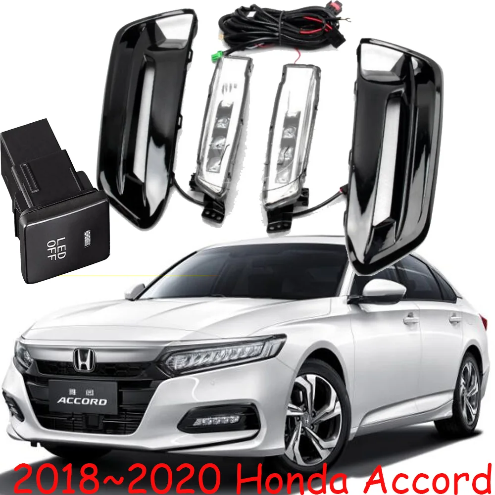 Car bumper head lamp for Accord fog light LED 2018 2019year car accessories DRL for accord headlight with switch ON/OFF wire
Car bumper head lamp for Accord fog light LED 2018 2019year car accessories DRL for accord headlight with switch ON/OFF wire