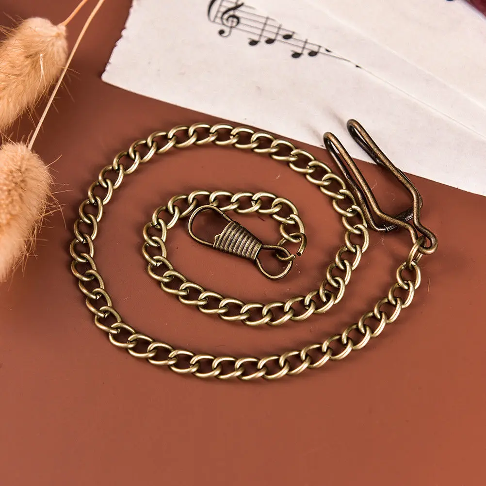 Hot Sale Bronze Alloy Pocket Watch Chains Chain For Antique Quartz Vintage Pocket Watch
Hot Sale Bronze Alloy Pocket Watch Chains Chain For Antique Quartz Vintage Pocket Watch