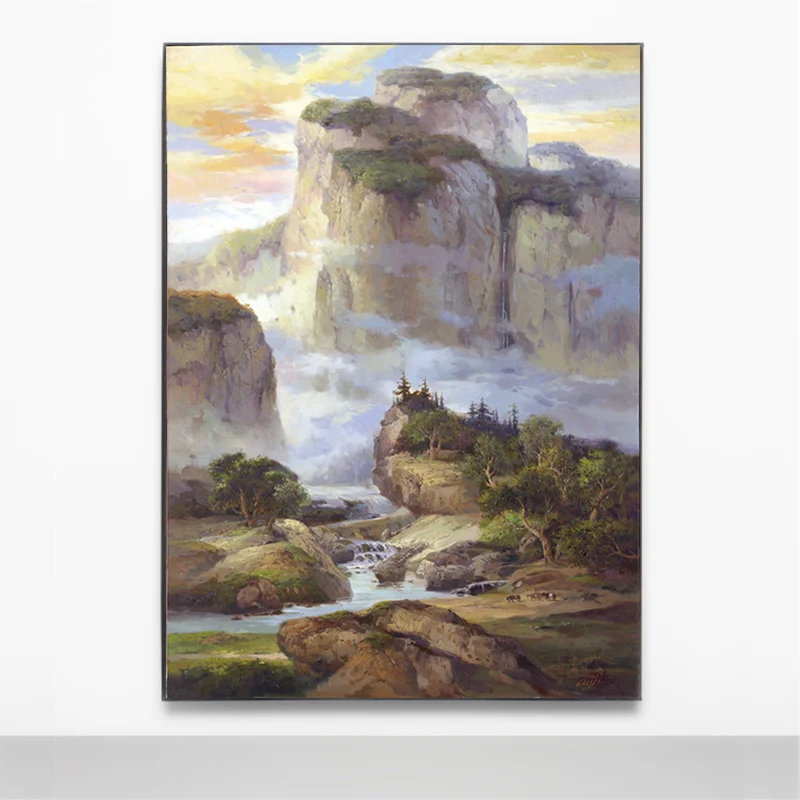 Classic Landscape Painting Canvas Printings Home Decor Living Room Dining Room Vertical Hanging Wall Art Picture Unframed
Classic Landscape Painting Canvas Printings Home Decor Living Room Dining Room Vertical Hanging Wall Art Picture Unframed