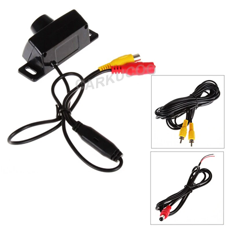 Auto Accessory Waterproof 7 IR Night Vision Car Rearview Camera Short License Plate Reverse Back Rear View for Cars | Автомобили и