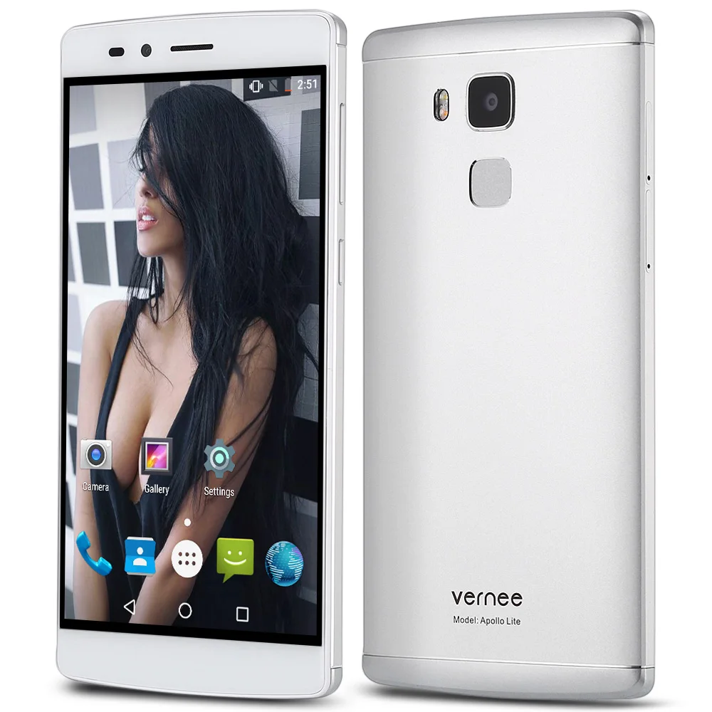 Vernee Apollo Lite Android 6 0 4 г + мобильный телефон 5 дюймов Arc Экран MTK6797 Дека Core ГБ