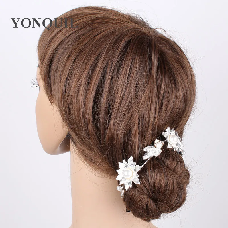 Vintage Silver Color bride Hair Accessories Bridal Headdress Retro Flower Rhinestone Pearl Hair Jewelry beauty Wedding party hat
Vintage Silver Color bride Hair Accessories Bridal Headdress Retro Flower Rhinestone Pearl Hair Jewelry beauty Wedding party hat