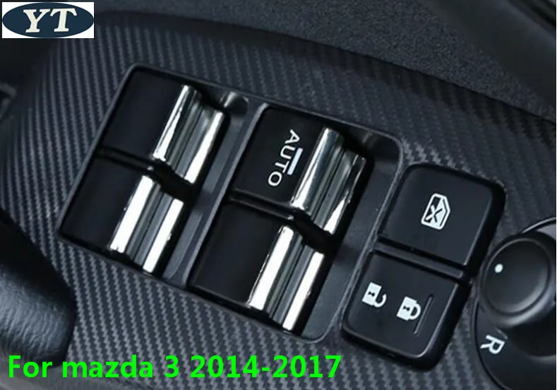 Задняя крышка автомобиля, кнопка переключения окна для Mazda 3 2014-2018, автомобильные аксессуары, 4 шт./компл..
Задняя крышка автомобиля, кнопка переключения окна для Mazda 3 2014-2018, автомобильные аксессуары, 4 шт./компл..