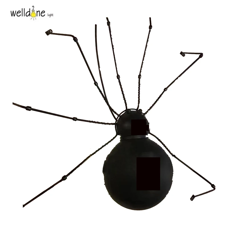 Spider wall lamp modern style black iron lamp for restaurant dinning room free shipping
Spider wall lamp modern style black iron lamp for restaurant dinning room free shipping
