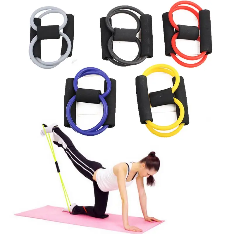 Resistance 8 Type Muscle Chest Expander Rope Workout Fitness Exercise Yoga Tube Sports Pulling Exerciser
Resistance 8 Type Muscle Chest Expander Rope Workout Fitness Exercise Yoga Tube Sports Pulling Exerciser