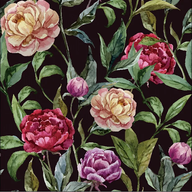 LEO&LIN Large Flowers black Red yellow Chiffon Green leaf Red Black Digital Printing Fabrics 50cm
LEO&LIN Large Flowers black Red yellow Chiffon Green leaf Red Black Digital Printing Fabrics 50cm