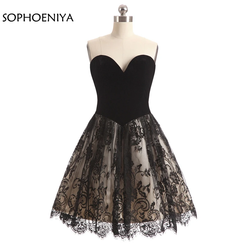 New Arrival Black Lace Cocktail dresses 2021 vestido de festa curto Short cocktail dress Plus size In stock party dress
New Arrival Black Lace Cocktail dresses 2021 vestido de festa curto Short cocktail dress Plus size In stock party dress