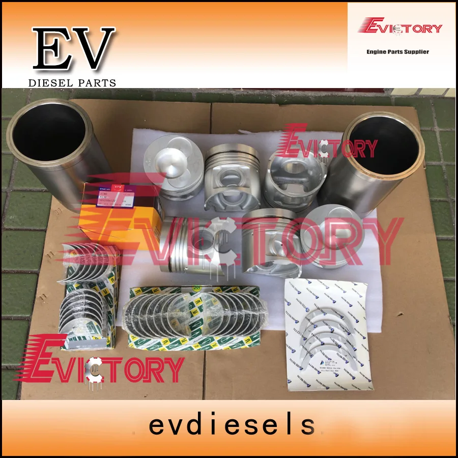 Evictory For Hino Truck K13D engine rebuild kit K13D piston + ring cylinder liner Full gasket kit bearing kit
Evictory For Hino Truck K13D engine rebuild kit K13D piston + ring cylinder liner Full gasket kit bearing kit
