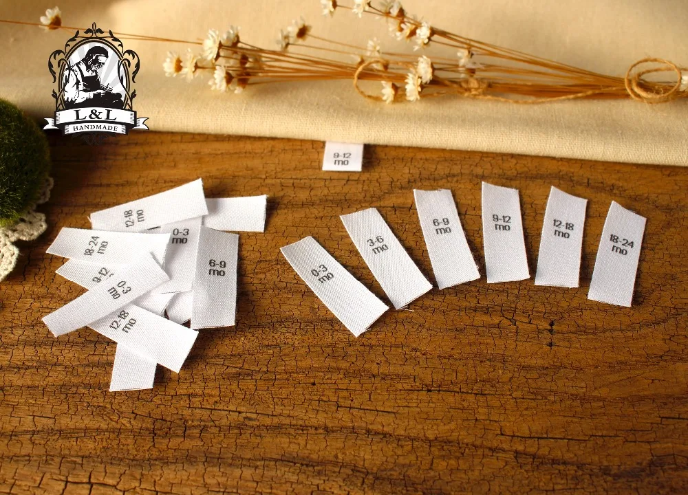 Custom Sewing labels / brand labels, Custom Clothing Tags, Cotton Ribbon label, size label (MD520)
Custom Sewing labels / brand labels, Custom Clothing Tags, Cotton Ribbon label, size label (MD520)