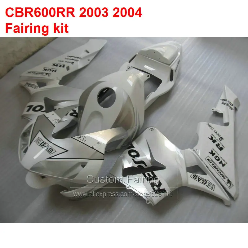 Белые Обтекатели для HONDA CBR600RR 03 04 (инъекций мотоциклетные) Стикеры обтекатель комплект HX23
Белые Обтекатели для HONDA CBR600RR 03 04 (инъекций мотоциклетные) Стикеры обтекатель комплект HX23
