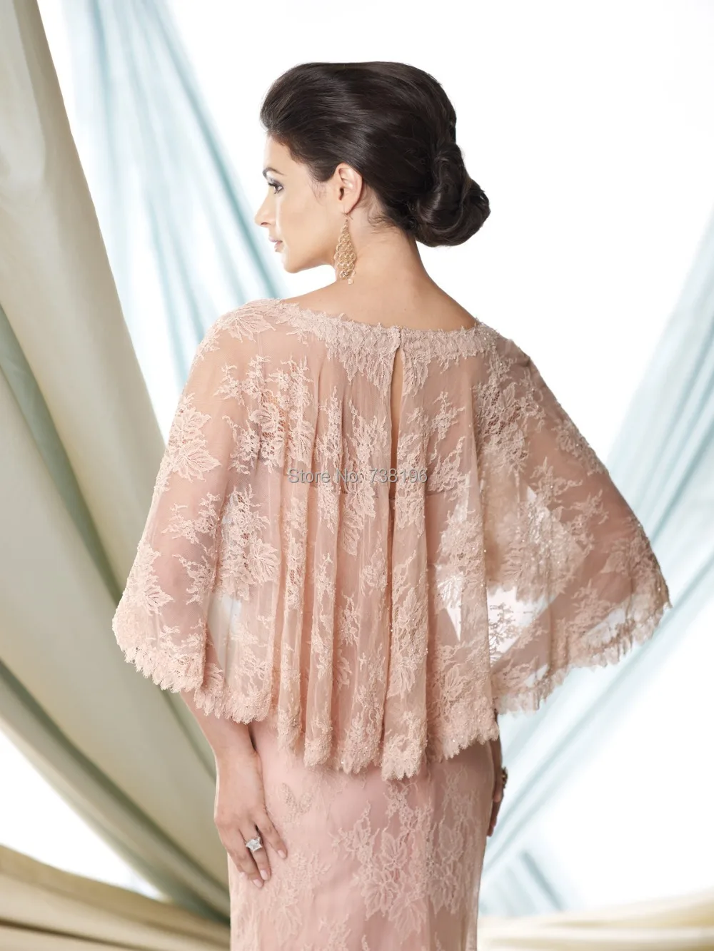 Hot 2019 Elegant Mermaid cape-like sleeves hand-beaded wrap Mother of the Bride Dresses the mother of the groom with Jacket
Hot 2019 Elegant Mermaid cape-like sleeves hand-beaded wrap Mother of the Bride Dresses the mother of the groom with Jacket