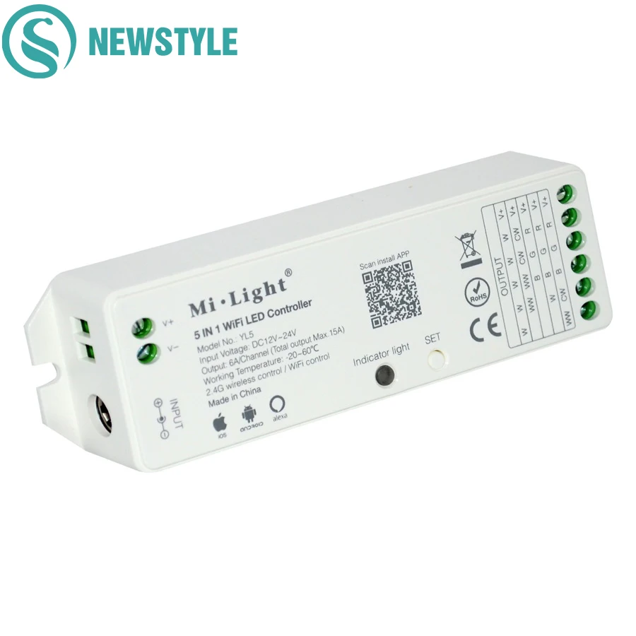 Milight 4 в 1/5 в 1 WiFi RGB светодиодный контроль ler приложение для смартфона Голосовое управление 2,4G беспроводной контроль ler для одноцветной RGB CCT по...
Milight 4 в 1/5 в 1 WiFi RGB светодиодный контроль ler приложение для смартфона Голосовое управление 2,4G беспроводной контроль ler для одноцветной RGB CCT по...