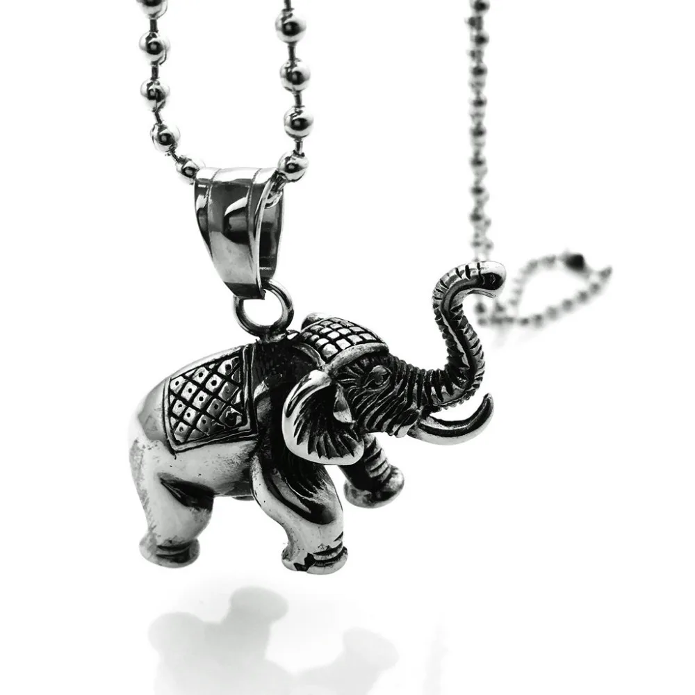 Stainless Steel Elephant Necklace Pendant For Men hip Hop Rock Party Jewelry GH072508
Stainless Steel Elephant Necklace Pendant For Men hip Hop Rock Party Jewelry GH072508