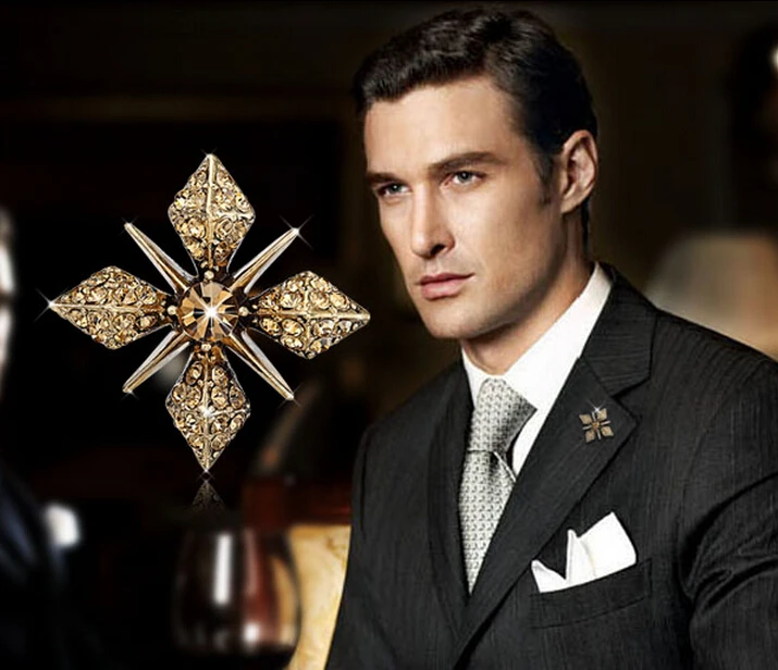 Vintage small brooch male suit badge trend women's pin collar clip hexagram badge brooch
Vintage small brooch male suit badge trend women's pin collar clip hexagram badge brooch