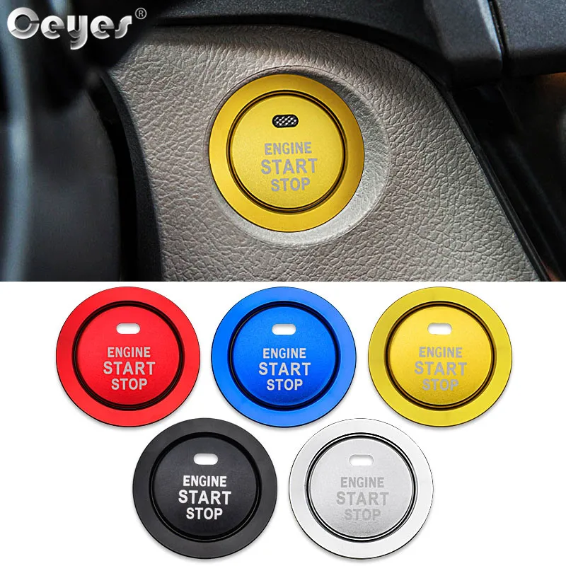 Ceyes Car Styling Accessories Start Stop Engine Covers Button Stickers Case For Toyota Corolla Camry Rav4 Yaris C HR Prius Rings
Ceyes Car Styling Accessories Start Stop Engine Covers Button Stickers Case For Toyota Corolla Camry Rav4 Yaris C HR Prius Rings