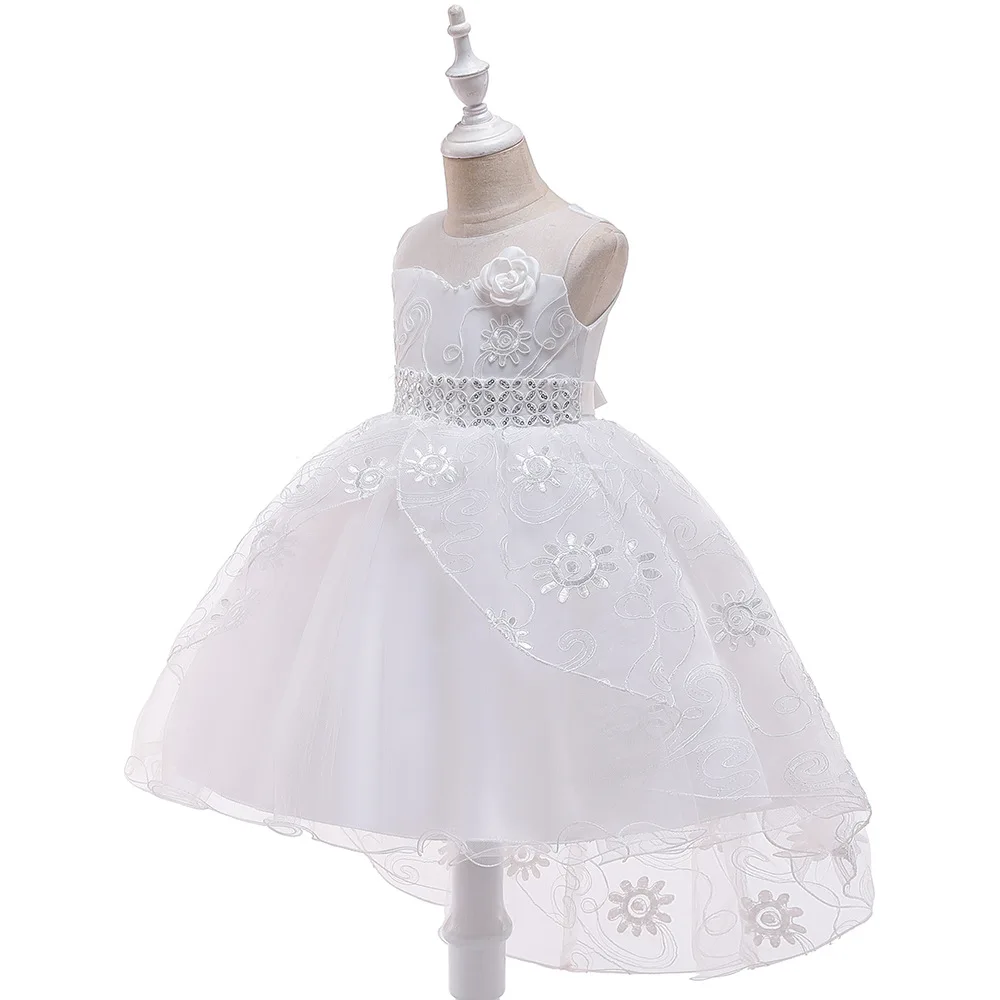 2019 Children's Wedding Dress Girls Beading Jacquard Tulle Trailing Princess Show Costumes Fluffy Flower Girl Dresses For Prom
2019 Children's Wedding Dress Girls Beading Jacquard Tulle Trailing Princess Show Costumes Fluffy Flower Girl Dresses For Prom