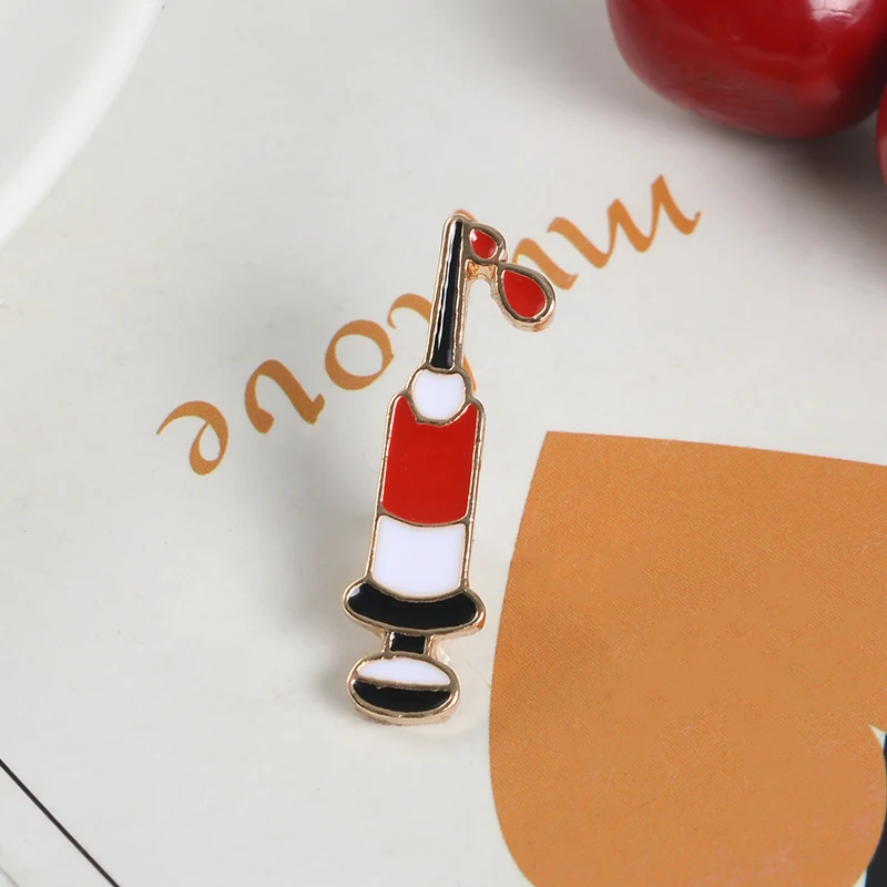 Syringe Collects Blood Enamel Pin Tiny Medical Supplies Nurse Brooch Lapel Pin Backpack Denim Jackets Badge Medical Jewelry
Syringe Collects Blood Enamel Pin Tiny Medical Supplies Nurse Brooch Lapel Pin Backpack Denim Jackets Badge Medical Jewelry