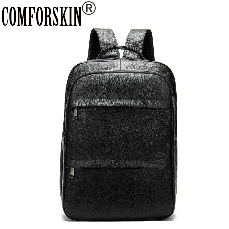 COMFORSKIN New Arrivals Backpack Large Capacity Top Layer Leather Backpack Computer Bag 14 Inch Backpack Waterproof Men Backpack
COMFORSKIN New Arrivals Backpack Large Capacity Top Layer Leather Backpack Computer Bag 14 Inch Backpack Waterproof Men Backpack