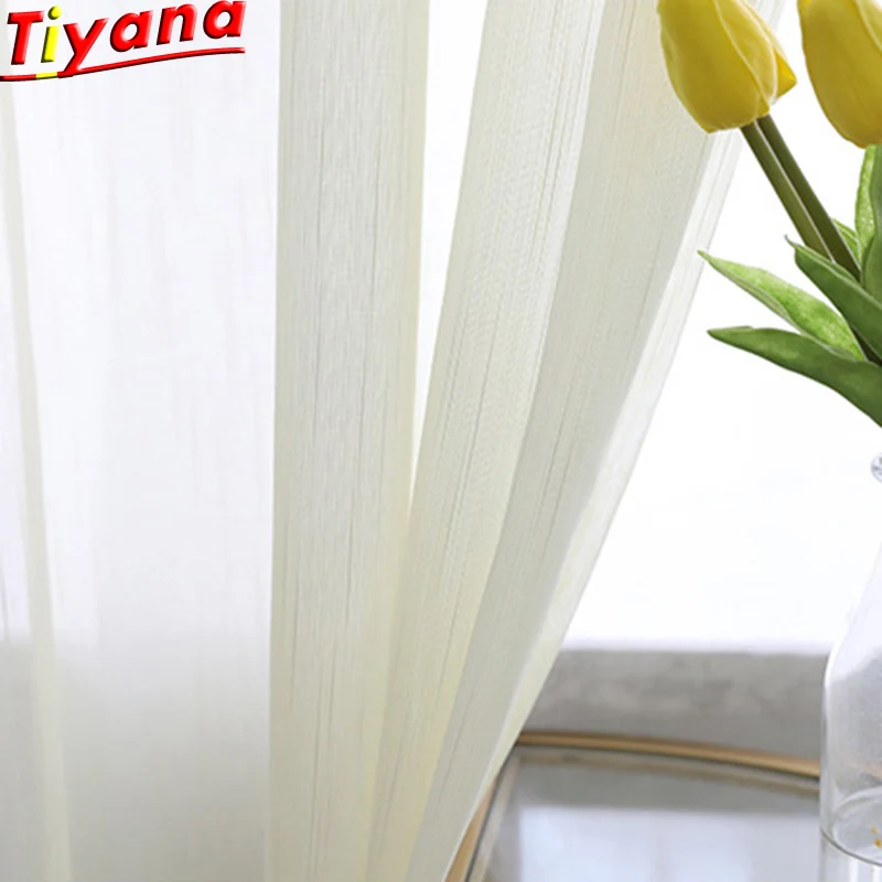 Beige Curtains for Bedroom White Solid Tulle Curtains for Living Room Pure White Polyester Yarn Sheer Tulle W-M050#30
Beige Curtains for Bedroom White Solid Tulle Curtains for Living Room Pure White Polyester Yarn Sheer Tulle W-M050#30