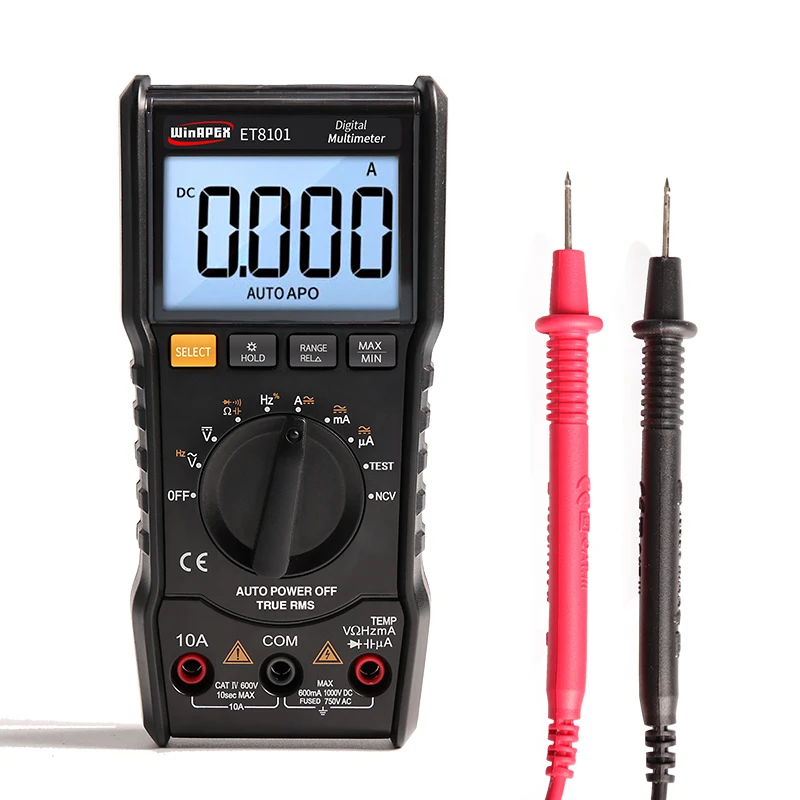 JGA012 6000counts Pocket LCD Digital Multimeter High Precision Automatic Handle Multimeter AC/DC Voltage Ammeter Current Meter
JGA012 6000counts Pocket LCD Digital Multimeter High Precision Automatic Handle Multimeter AC/DC Voltage Ammeter Current Meter