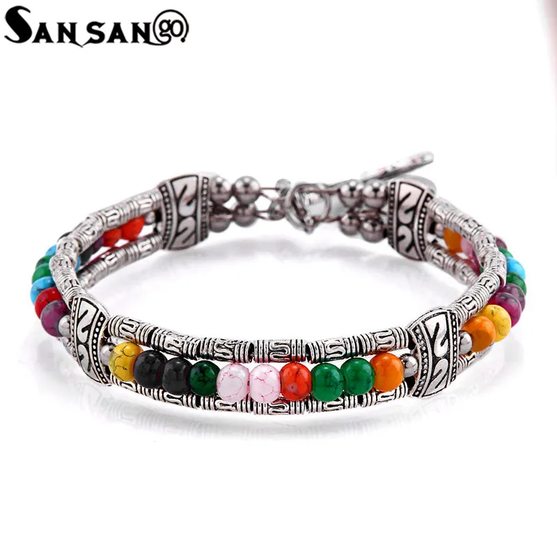 Vintage feather colorful beads charm bracelet gypsy bohemian style Bracelet & bangle jewelry for female
Vintage feather colorful beads charm bracelet gypsy bohemian style Bracelet & bangle jewelry for female