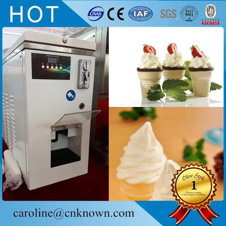Commercial automatic coin acceptor stainless steel soft ice cream vending machine
Commercial automatic coin acceptor stainless steel soft ice cream vending machine