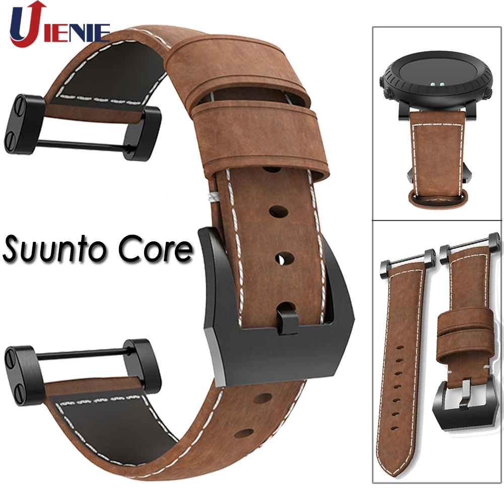 Leather Replacement Watchband for Suunto Core Smart Watch Bracelet Band Classic Sport Wristband Strap for Suunto Core
Leather Replacement Watchband for Suunto Core Smart Watch Bracelet Band Classic Sport Wristband Strap for Suunto Core