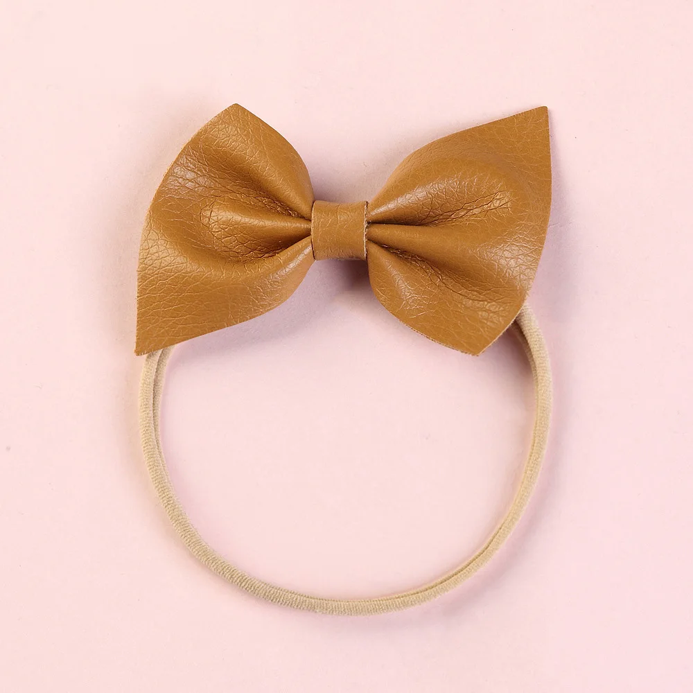 4 pcs/lot, Faux Leather Bow Nylon Baby Headband, Newborn Headbands Baby Shower Gift, Cake Smash Props
4 pcs/lot, Faux Leather Bow Nylon Baby Headband, Newborn Headbands Baby Shower Gift, Cake Smash Props