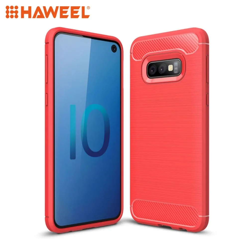 HAWEEL Phone Cover For Samsung Galaxy S10 Lite Brushed Texture Carbon Fiber TPU Pure Phone Case Samsung Shell
HAWEEL Phone Cover For Samsung Galaxy S10 Lite Brushed Texture Carbon Fiber TPU Pure Phone Case Samsung Shell
