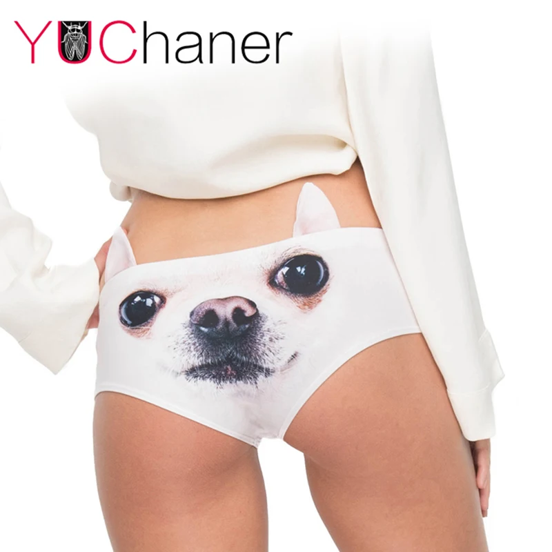 2020 New 3D Printed Animal White Dog HUSKY Hipsters Panty Sexy Women's Panties With Ear lingerie
2020 New 3D Printed Animal White Dog HUSKY Hipsters Panty Sexy Women's Panties With Ear lingerie