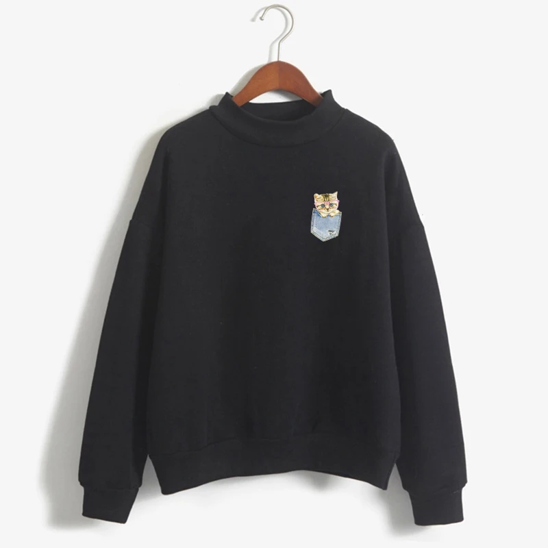 Sudaderas Mujer 2017 Cute Hoodies Women Kawaii Harajuku Animal Pocket Cat Printed Sweatshirt Moletom Feminino Pullover
Sudaderas Mujer 2017 Cute Hoodies Women Kawaii Harajuku Animal Pocket Cat Printed Sweatshirt Moletom Feminino Pullover