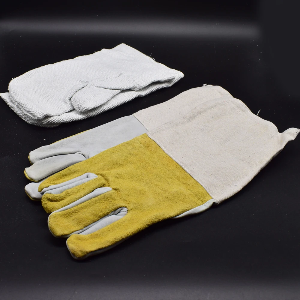 Jewelry Gold Melting Furnace Accessory Heat Resistant Gloves for Gold Melting DIY Tools Long Size
Jewelry Gold Melting Furnace Accessory Heat Resistant Gloves for Gold Melting DIY Tools Long Size