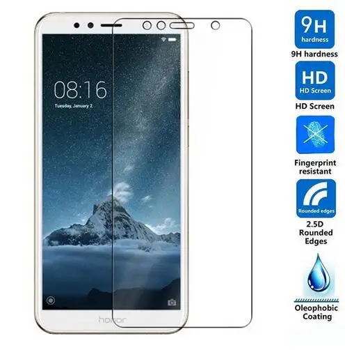 Закаленное стекло 2.5D для Huawei Y6 Prime 2018 защитная пленка 9H Защита ЖК экрана ATU L31