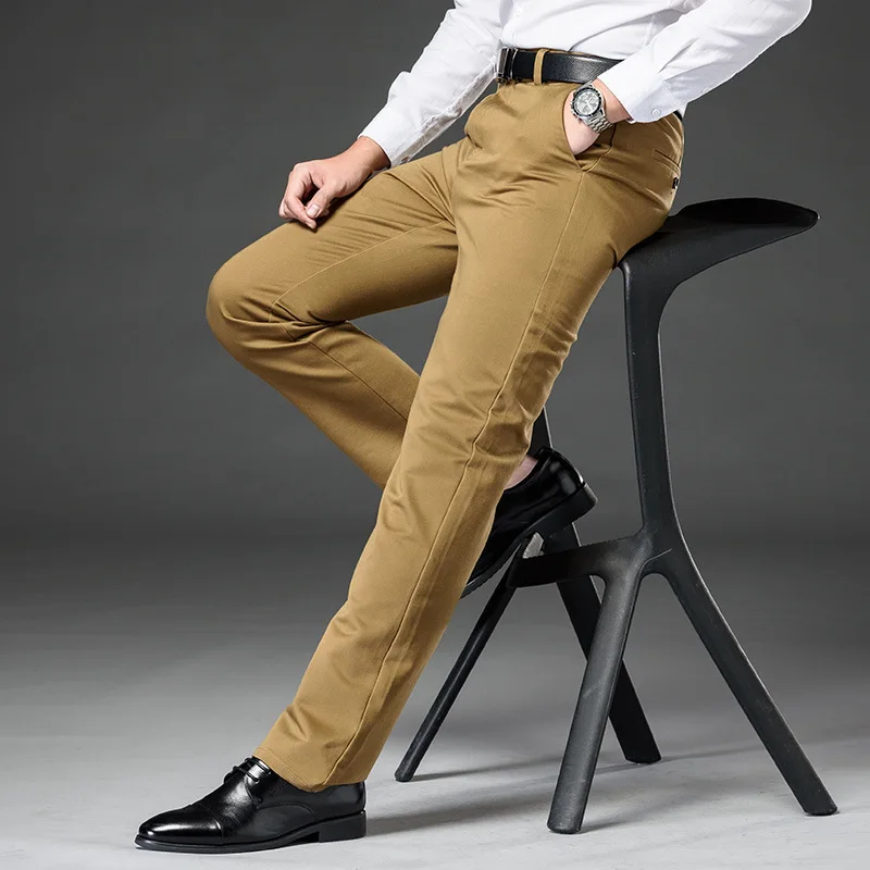 MRMT 2022 Brand Men's Casual Trousers Loose Straight Father's Trousers Middle-aged High-waist Pants for Male Cotton Trousers
MRMT 2022 Brand Men's Casual Trousers Loose Straight Father's Trousers Middle-aged High-waist Pants for Male Cotton Trousers