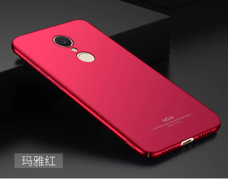 100% original MSVII the new generation luxury PC cover For xiaomi redmi 5 (5.7'') for redmi 5plus (5.99'') anti slippery
100% original MSVII the new generation luxury PC cover For xiaomi redmi 5 (5.7'') for redmi 5plus (5.99'') anti slippery
