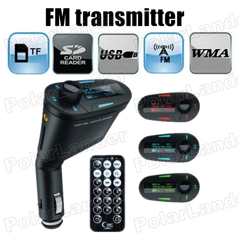 Автомобильный комплект, mp3-плеер, беспроводной FM-модулятор с резервным USB-портом, SD/TF-картой, MMC пультом дистанционного управления
Автомобильный комплект, mp3-плеер, беспроводной FM-модулятор с резервным USB-портом, SD/TF-картой, MMC пультом дистанционного управления