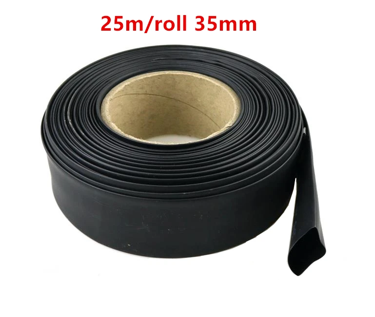 25m/roll 35mm length 25 meters heat shrinkable tube shrink tube Multiple colors optional
25m/roll 35mm length 25 meters heat shrinkable tube shrink tube Multiple colors optional