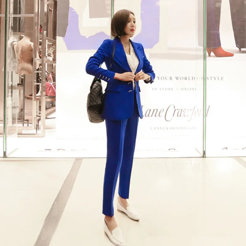 Women's suits slim small suit nine pants two sets of female fashion solid color wild eviction 2019 autumn new products winter
Women's suits slim small suit nine pants two sets of female fashion solid color wild eviction 2019 autumn new products winter