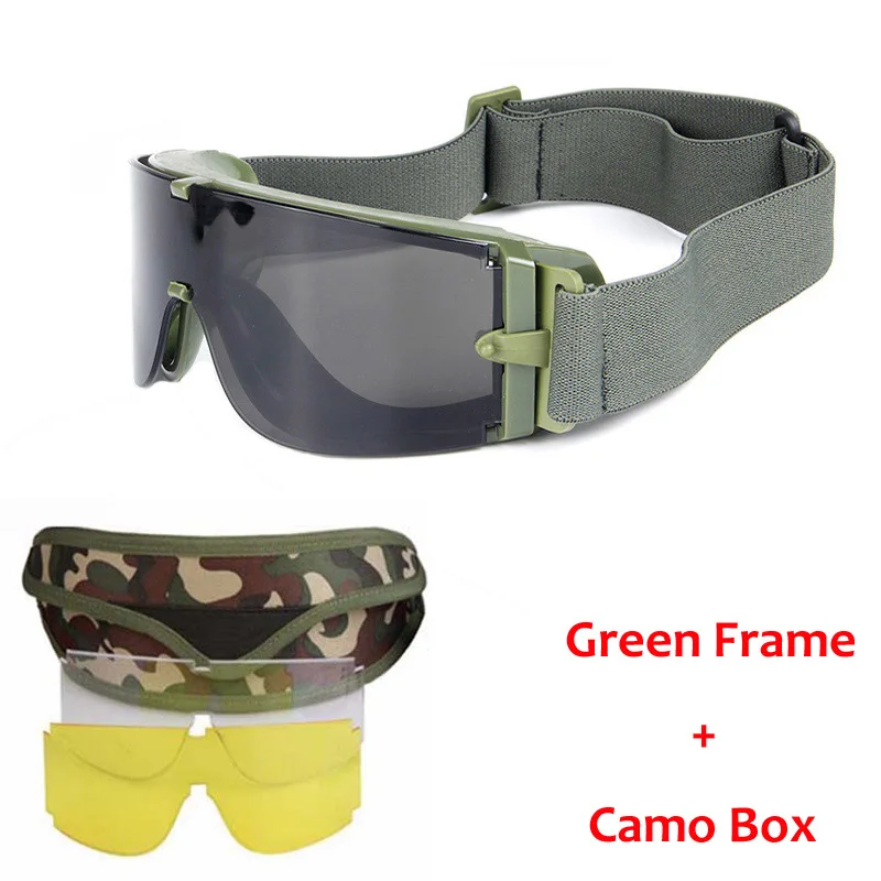 X800 Tactical Glasses Army Military Paintball Airsoft Goggles Outdoor Shooting Hunting Eyewear With 3 Lenses Tactical Goggles
X800 Tactical Glasses Army Military Paintball Airsoft Goggles Outdoor Shooting Hunting Eyewear With 3 Lenses Tactical Goggles