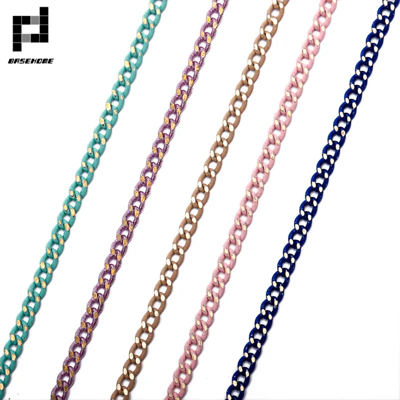 BASEHOME 5m/lot 2x3mm 5 Colors Necklace Chains Brass Bulk Chians for DIY Jewelry Acessories
BASEHOME 5m/lot 2x3mm 5 Colors Necklace Chains Brass Bulk Chians for DIY Jewelry Acessories