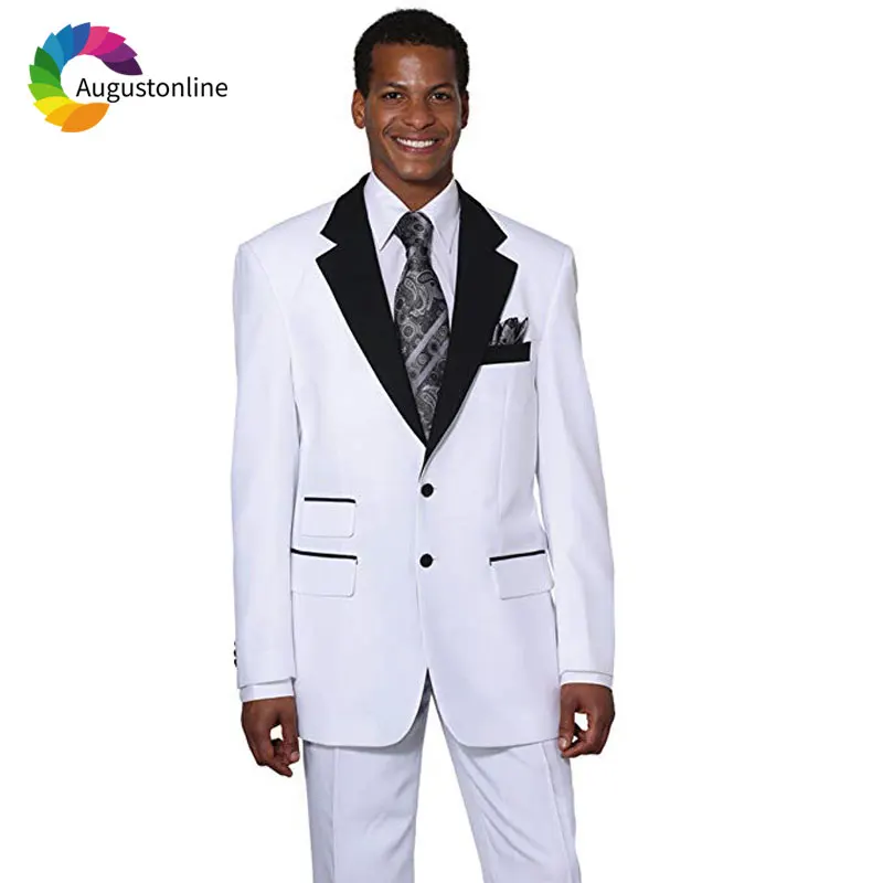 Custom Made White Slim Fit Wedding Groom Tuxedo Burgundy Groomsmen Suit 2Piece Prom Wear Man Blazer Jacket Pants Costume Homme
Custom Made White Slim Fit Wedding Groom Tuxedo Burgundy Groomsmen Suit 2Piece Prom Wear Man Blazer Jacket Pants Costume Homme