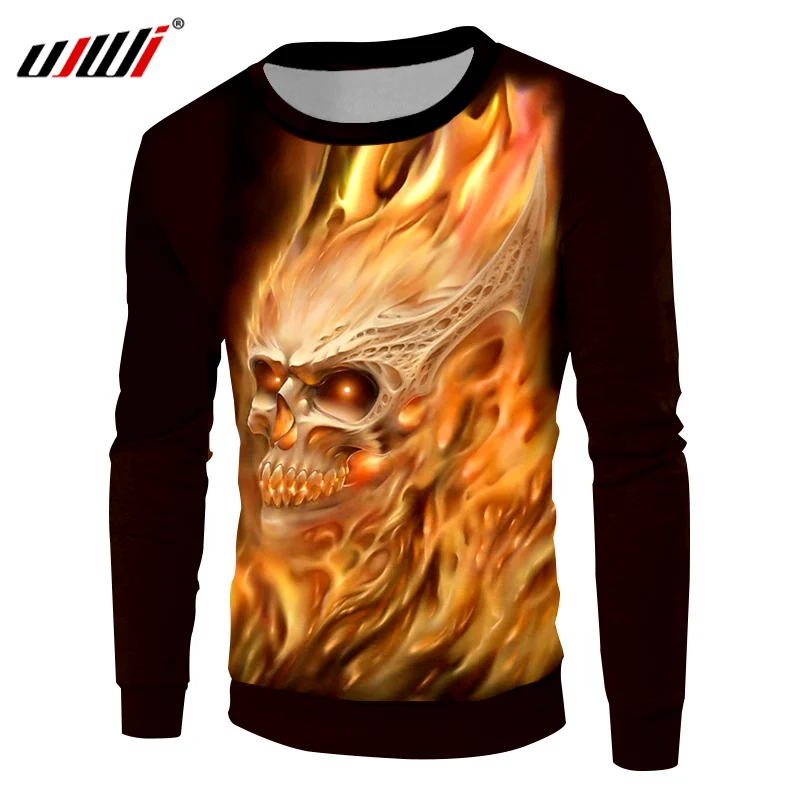UJWI New Harajuku Pullovers Men 3d Print Metal Flame Skull Sweatshirts Oversize Hoodies Homme Fit Slim Fitness Loose Sweats 5XL
UJWI New Harajuku Pullovers Men 3d Print Metal Flame Skull Sweatshirts Oversize Hoodies Homme Fit Slim Fitness Loose Sweats 5XL