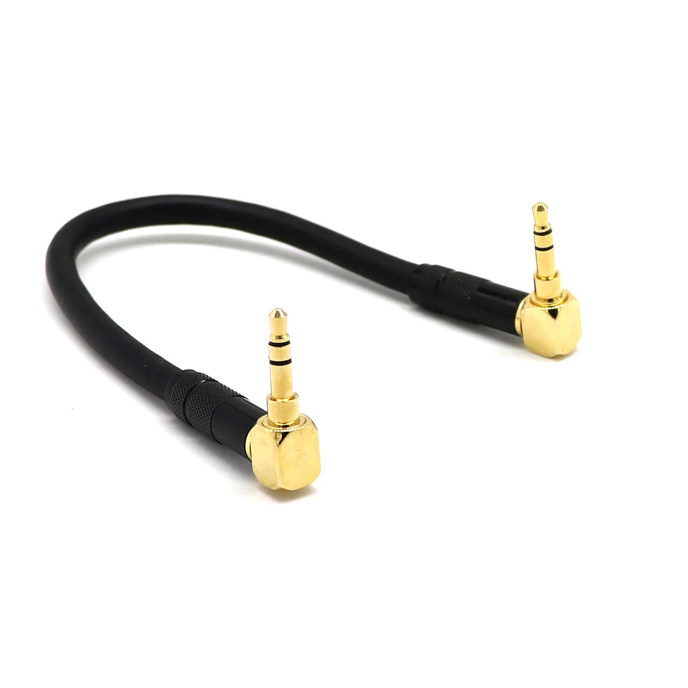 3.5mm Jack Audio Cable 3.5 Male to Male AUX Cable 90 Degree Right Angle DIY for Car Headphone MP3/4 Aux Cord 0.2/1/1.5m
3.5mm Jack Audio Cable 3.5 Male to Male AUX Cable 90 Degree Right Angle DIY for Car Headphone MP3/4 Aux Cord 0.2/1/1.5m