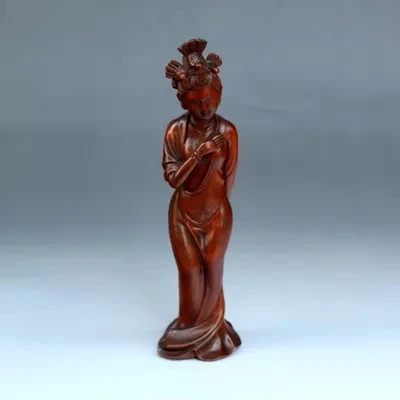 Самшит из цельной древесины, резная старинная красота, стоячий женский архицированный орнамент.
Самшит из цельной древесины, резная старинная красота, стоячий женский архицированный орнамент.